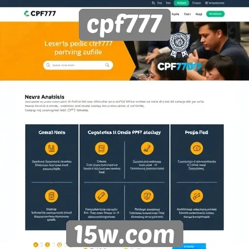 Análise da segurança do site cpf777